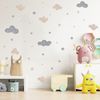 Fujitoya Cloud Sticker, Stick, Cloud, Peel and Stick Wall Decor