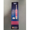 Oral-B Vitality Rechargeable Toothbrush Deep Clean Between Teeth White Pink