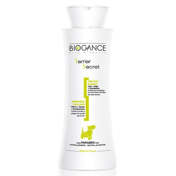 Biogance Terrier Secret Wire Coat Shampoo, 250 ml