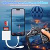 Ticenpe 2 in 1 USB C Lightning SD Card Reader for iPhone iPad, Macbook, Samsung, Camera, Laptop - SD/TF Card Adapter, 5Gbps Data Transfer, Plug & Play, Compatible with iOS, Android, Windows, Linux