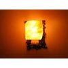 Himalayan Salt Square Shape Night Light, Handmade Wall Lamp, Air Purifying