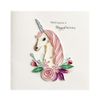 NIQUEA.D, Unicorn Quilling Birthday Card