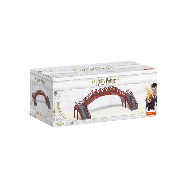 Hornby R7235 Hogsmeade Station Footbridge Harry Potter Resin Building, Multi Colour