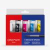 Caran Dache Primary Colours, 10ml Assorted Colours (5 Tubes/Box)