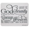 Scapular Catholic Serenity Prayer Mousepad