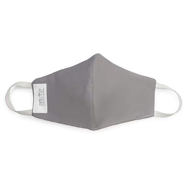 Martex Health Face Mask with SILVERbac 10 Pack(Oversized), Gray, 9.5" x 5.5"