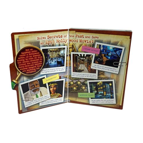 Nancy Drew Dossier: Lights, Camera, Curses PC Game - Fast Adventure Fun for Busy Mystery Detectives