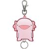 SK Japan KARARAKE Rubber Reel Key Chain Woopa 16971