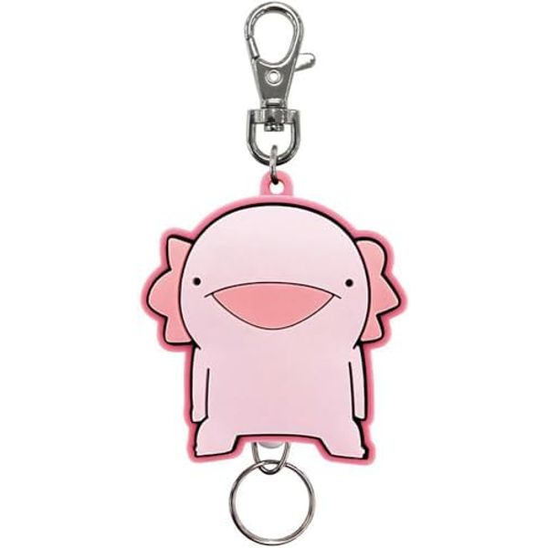 SK Japan KARARAKE Rubber Reel Key Chain Woopa 16971