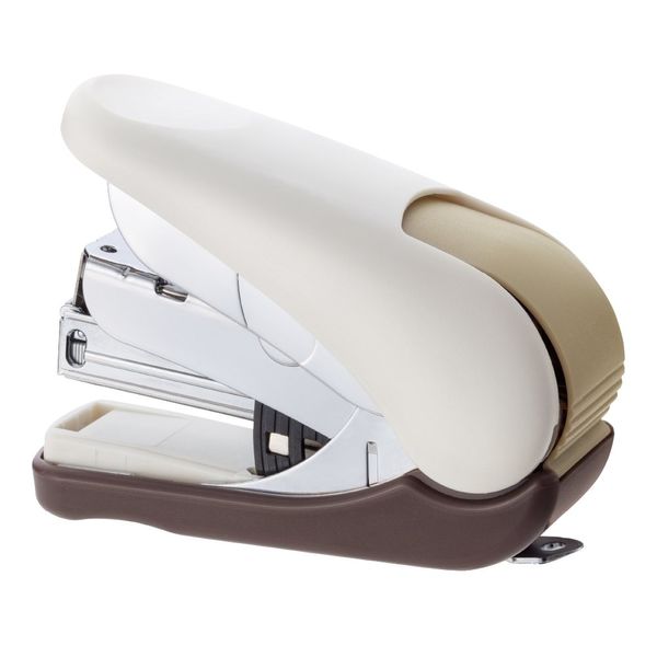 PLUS ST-010VNH 30-718 Plus Stapler Flat Karu Hit, White