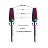 Nail Bit 5 in 1 Multi-bit Combination Carbide Nail Drill Bit for Nail Machines