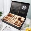 24 Pieces Stainless Steel Forks And Spoons Flatware Tableware Set Kitchen
