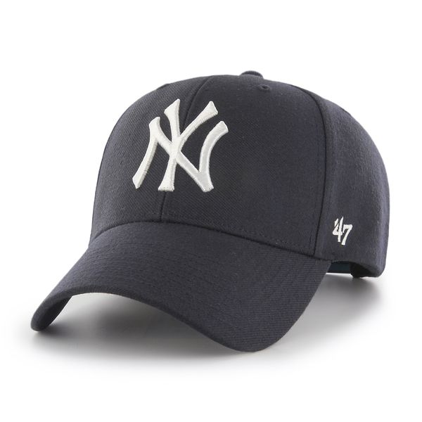 '47 Forty Seven Brand MVP New York Yankees Curved Visor Snapback Cap Navy MLB Limited Edition