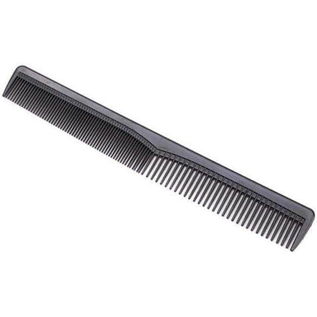 Hair Close-tooth Anti-static Combs for Women Men Fine Tooth Hair Comb Unbreakable Plastic Combs Black Nice Design Salon Hairdressing Hair Care Tools