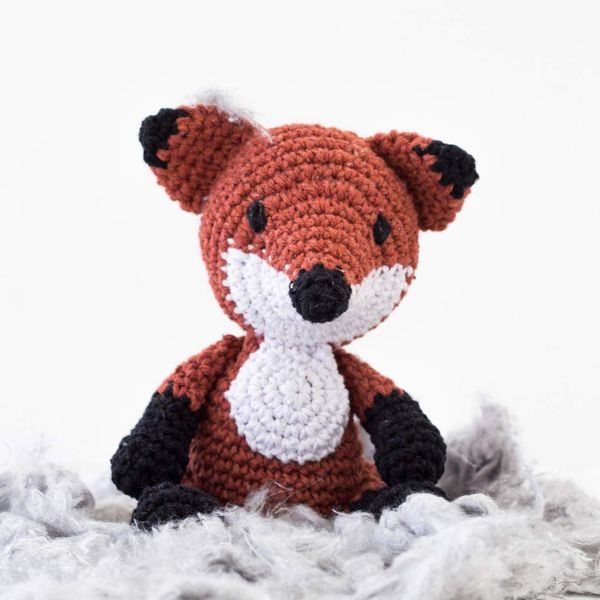 DIY Crochet Kit Fox Fergie