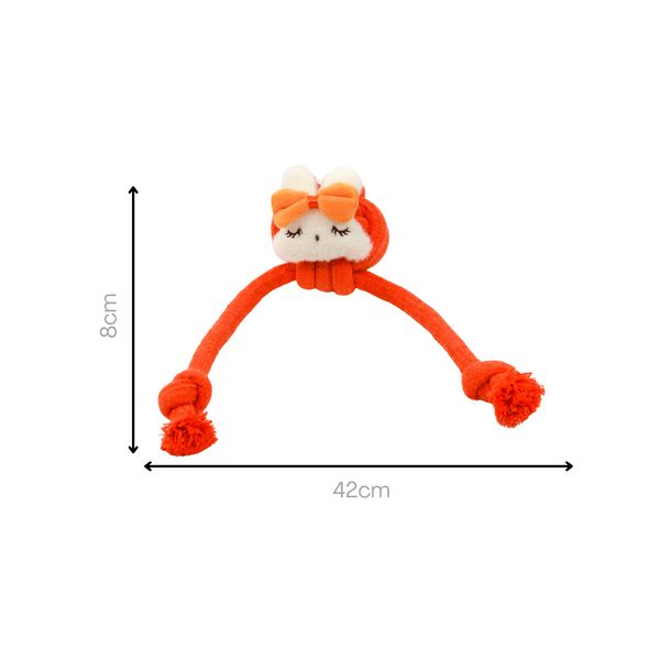 Mimi Dog Tug Toys - Orange