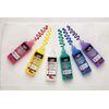 Tulip 17581 Dimensional Metallic Fabric Paint, 6-Pack (Crystal)