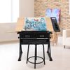 Drafting Drawing Table Craft Table Desk 9 Levels Adjustable Angle Top Home