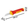 Bosch Professional VDE Cable Knife with Straight Blade (Made of S2 Steel)