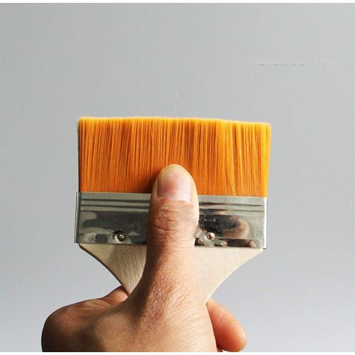 LBTOEM Oil Painting Brushes Brush Painting Wooden Watercolor Brush Paint Brush Painting Supplies Supplies Children Doodle Brushes Set of 6 (6 Pieces, A-Shape)