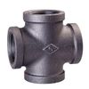 3/4" FNPT Black Malleable Iron Cross