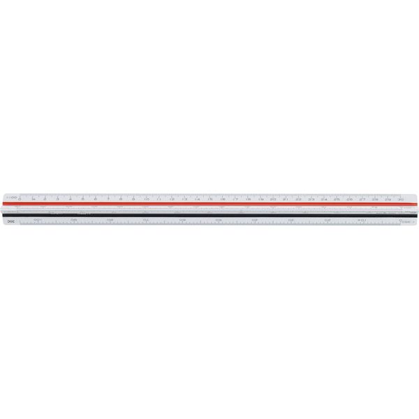 Esco EA762AC-7 11.8 inches (300 mm) Triangular Scale (For Civil Engineering)