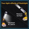 35W Light for Dewalt 20V Max Lithium-ion Batteries 2000LM Flashlight Spotlight 