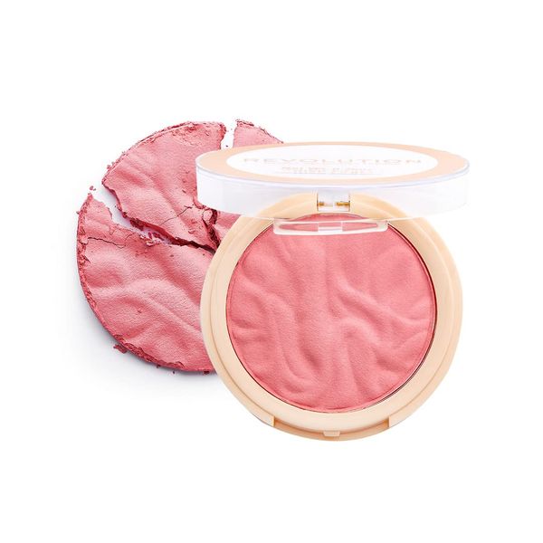 Revolution Beauty, Blusher Reloaded, Pressed Powder Face Blusher, Highly Pigmented & Long Lasting Formula, Ballerina, 0.26 Oz.