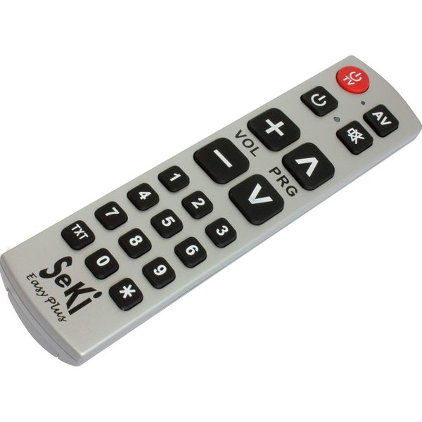 SeKi Easy Plus lernfähige Universal-Fernbedienung silber