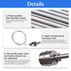 Liquid Level Sensor, Jadeshay Liquid Water Level Sensor Controller Liquid Float Switch Stainless Steel Double Ball Float Switch Water Level Controller Sensor Switch for Tank Pool(100mm)