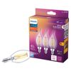 Philips Ultra Definition BA11 E12 (Candelabra) LED Bulb Soft White 40 Watt Equiv