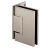 CRL MEL044BN Brushed Nickel Melbourne Wall Mount Offset Back Plate Hinge