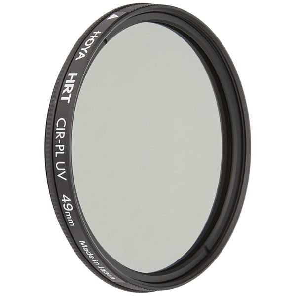 Hoya 49mm Circular Polarizing and UV HRT Screw-in Filter