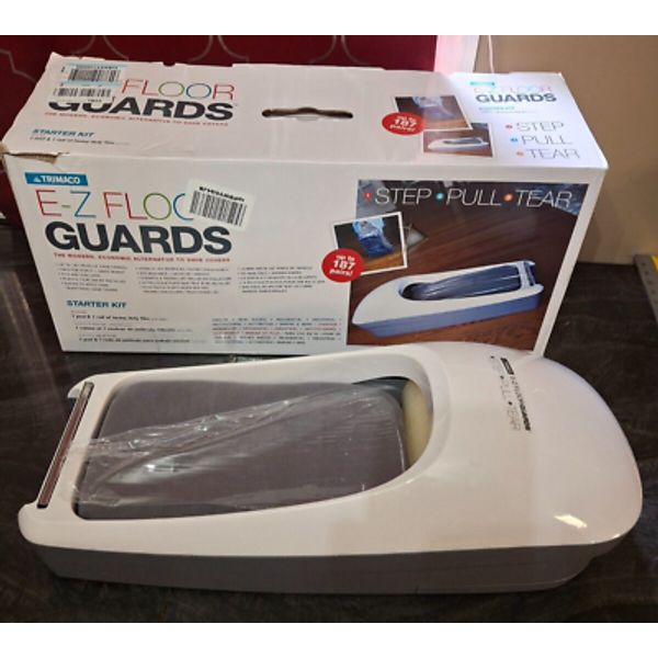 Trimaco EZ Floor Guards Shoe Covers Modern Flooring Protector 54710 w/ Film Roll