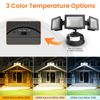 4000lm LED Security Outdoor Light Motion Sensor IP65 Waterproof Wall Lamp