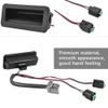Aramox Rear Tailgate Switch, Push Button, Manual, Black, Fit for MK IV III