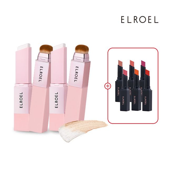 [LOEL(Cosmetics)] [LOEL] Blanc Cover Melastic mx 2ea + Bellutomatte Lipstick 1ea