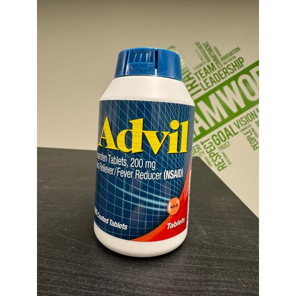 Advil Ibuprofen 200mg Fever Reducer Tablet - 360 Count 03/2028