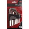 108pcs Hex Key Hollow Set Screw Key 9 sizes Assortment