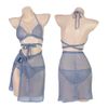 SENMHS Sexy Bikini Beach Cosplay Lingerie Set