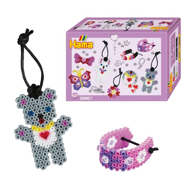 Hama MH3508 Malte Haaning Hama Beads Small Gift Box Accessory, Ages 5 and Up