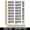 Remove from Mailing List Sticker Pack - Matte Finish - Large 2.00" Size - White
