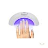 NIMBUS 6W Mini LED Nail Lamp (WHITE)- Portable with 2-Timer Setting 45s and 60s