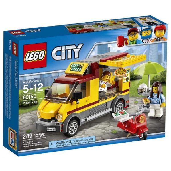 LEGO City Great Vehicles Pizza Van 60150 Construction Toy (249 Pieces)