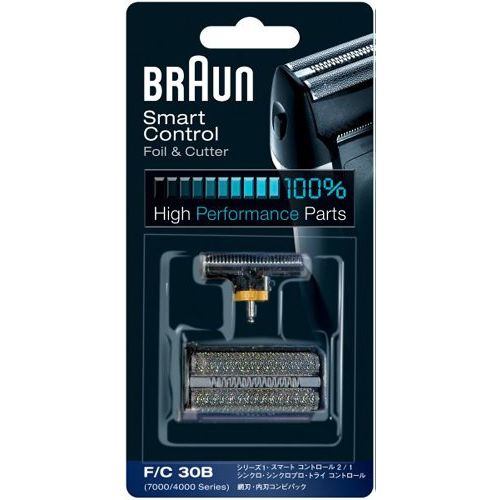 Braun F/C30B Shaver Replacement Blade for Series 1, Synchro Pro, Synchro, Smart Control (1, 2, 3), Tri Control (S) (Black)