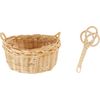 Gnome Set "Laundry Basket & Carpet Knocker"