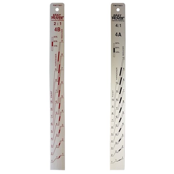 Fast Mover Tools, Aluminium Paint Mixing Stick 2:1 & 4:1