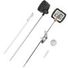 10 Inch Long Digital Candy Thermoometer with Pot Clip,Deep Fry Thermometer,Ro