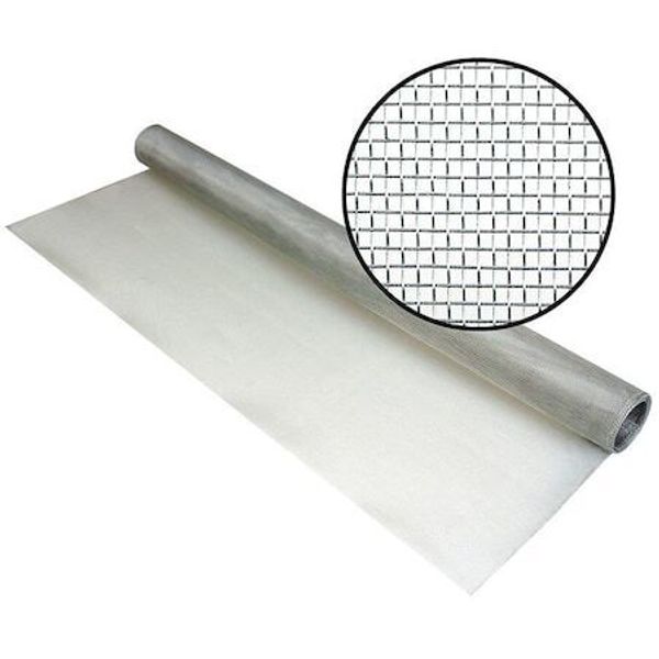 Phifer 3000778 Door And Window Screen, Aluminum, 72 In W, 50 Ft L, 0.01 In Wire