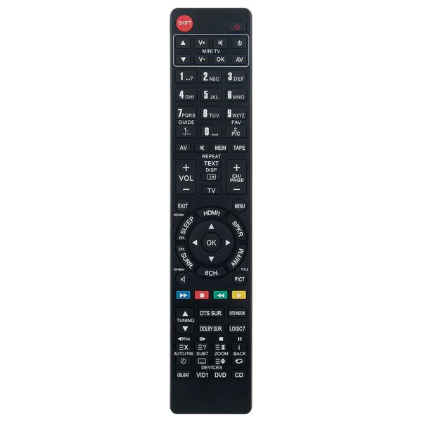 VINABTY AVR130 Replacement Remote Control Compatible with Harman Kardon Video Receiver AVR 130